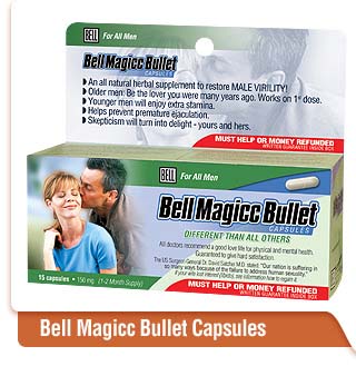 Bell Magicc Bullet pills